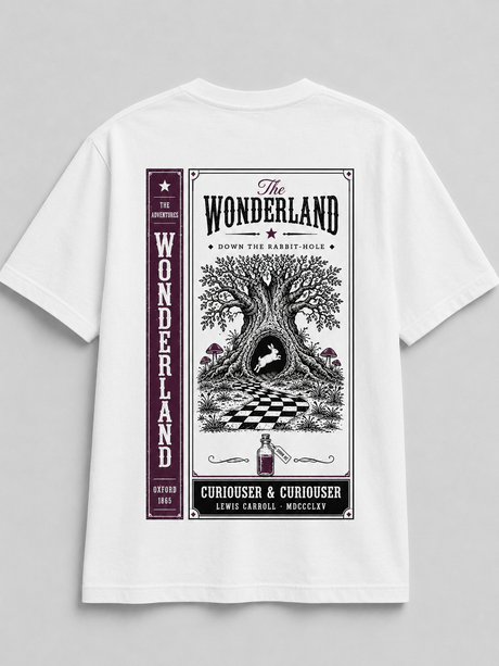 De La Forme Alice in Wonderland Graphic Tee